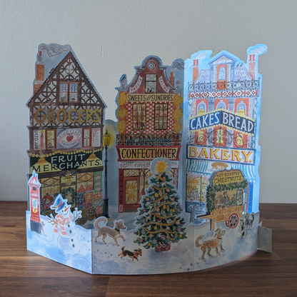 Calendrier de l'Avent Village de Noël par Emily Sutton