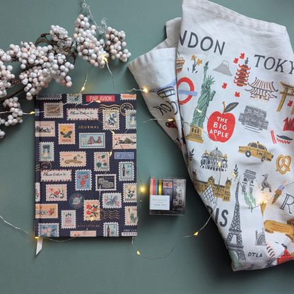 Un Carnet + 3 Masking Tapes + Un Torchon Voyage