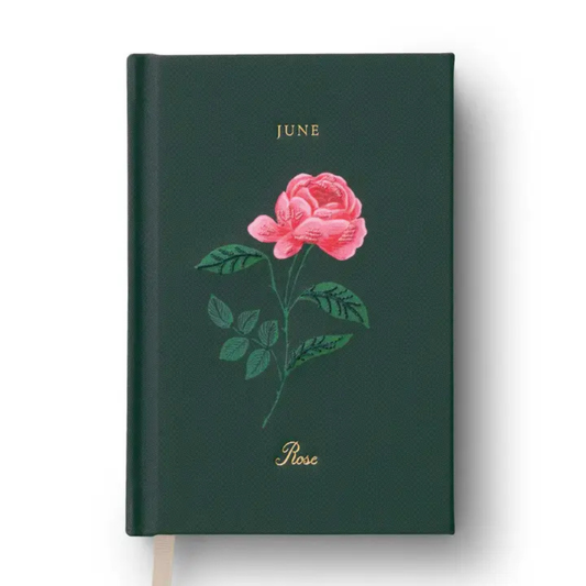 Mini journal brodé du mois de Juin Rifle Paper Co