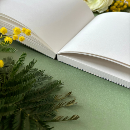 Pascale Éditions – Carnet de Croquis Fleurs Bleues – Pages Blanches