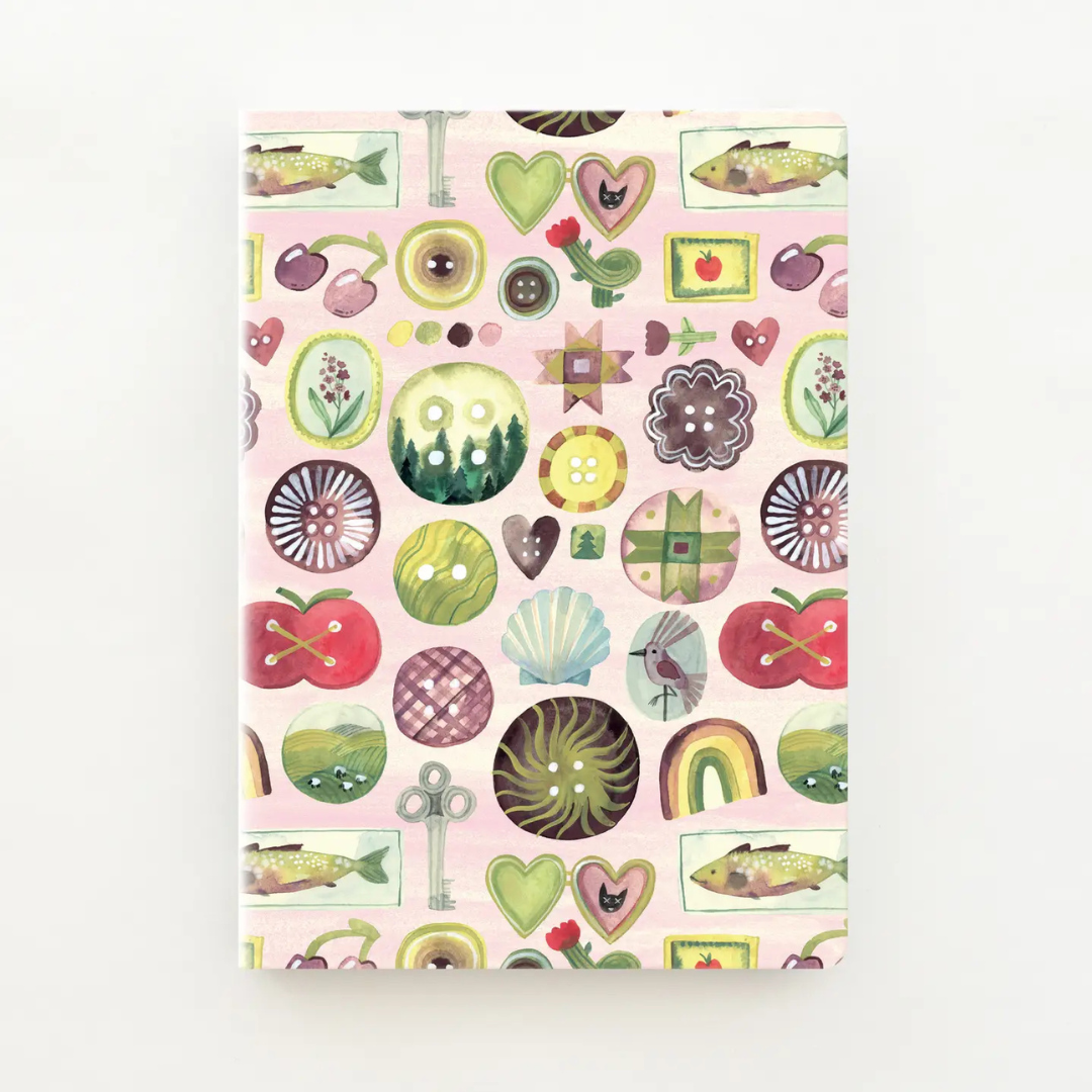 Carnet A5 Babioles Wild Pencil Studio