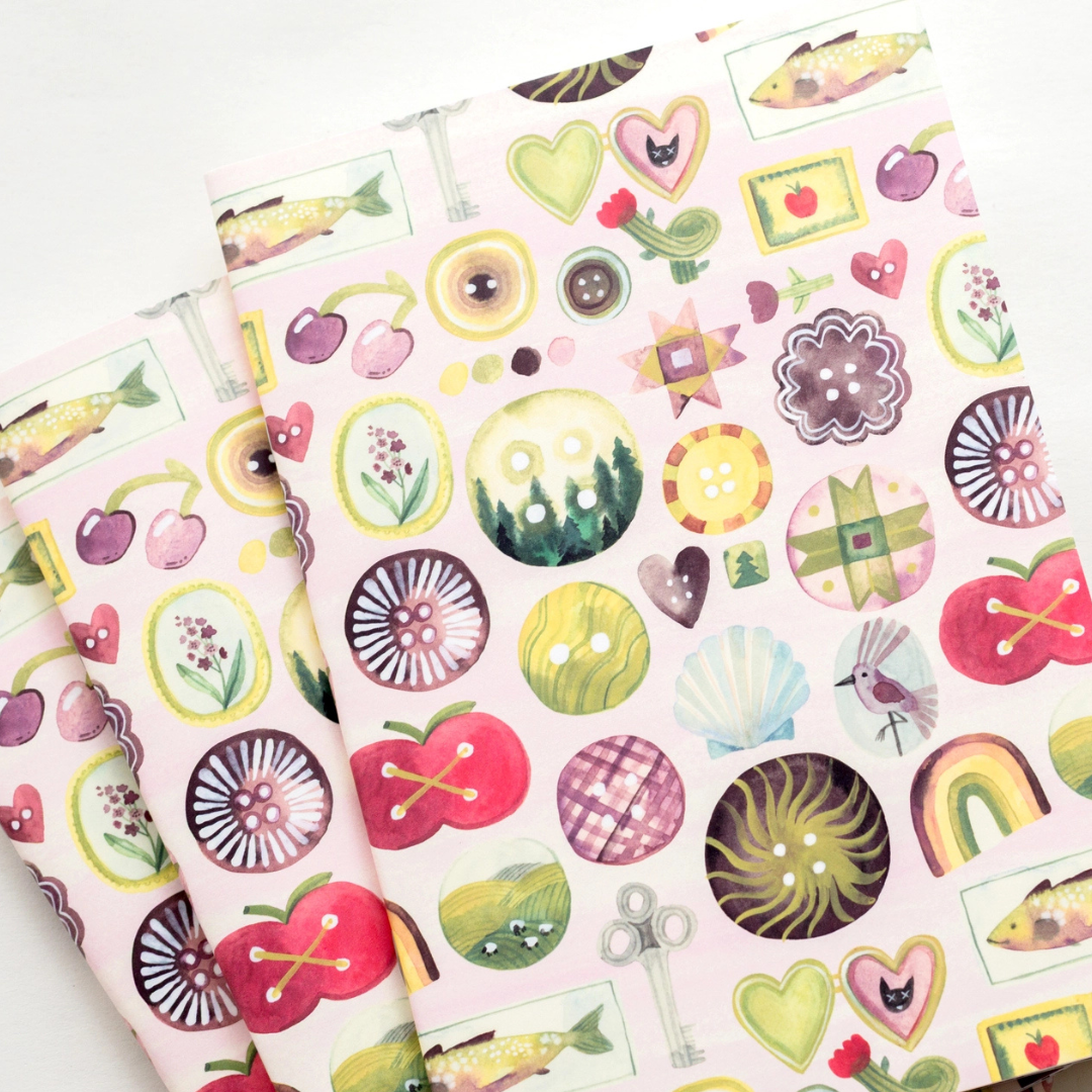Carnet A5 Babioles Wild Pencil Studio
