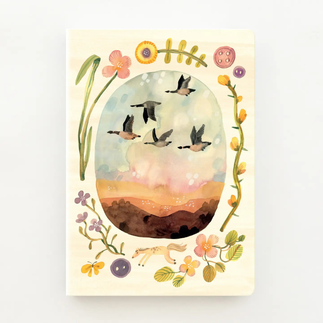 Carnet A5 Les Oies Sauvages Wild Pencil Studio