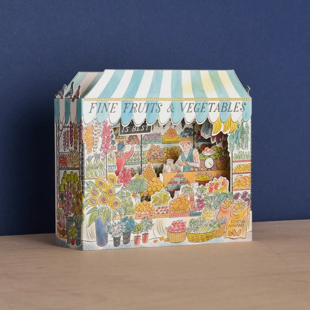 Carte 3D Jour de Marché - Emily Sutton