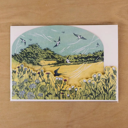Carte 3D Le Blé en Herbe