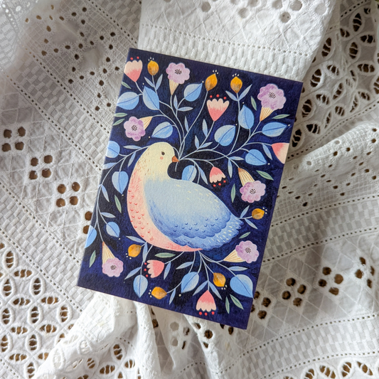 Carte Chant Printanier Flora Waycott