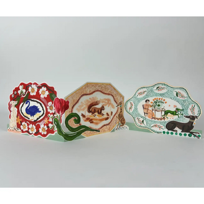 Carte Concertina Romantique - Polly Fern