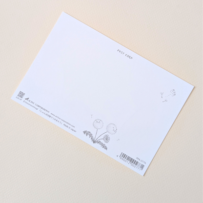 Carte Chats Pissenlits du Printemps Tocoro Comugi