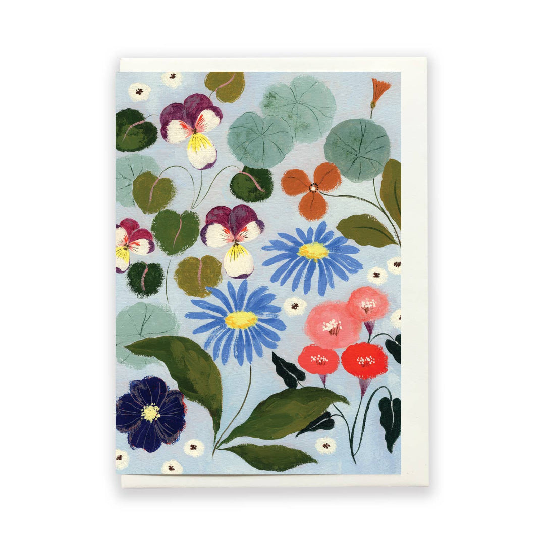 Carte Champ de Fleurs Flora Waycott