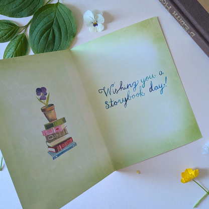 Carte d'anniversaire Enchantée Storybook Katie Daisy