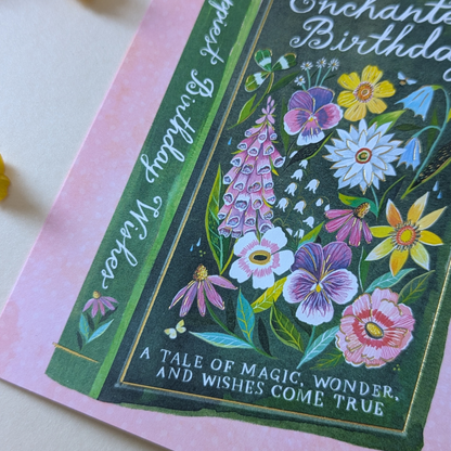 Carte d'anniversaire Enchantée Storybook Katie Daisy