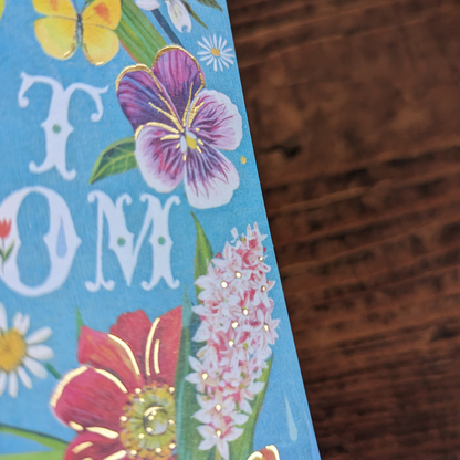 Carte d'Anniversaire Just Bloom de Katie Daisy