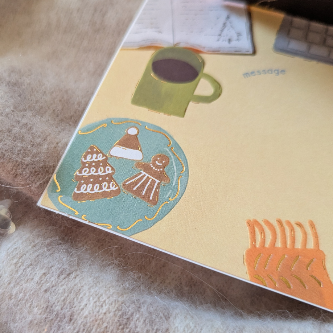 Carte de Noël Chat Merry Christmasssss