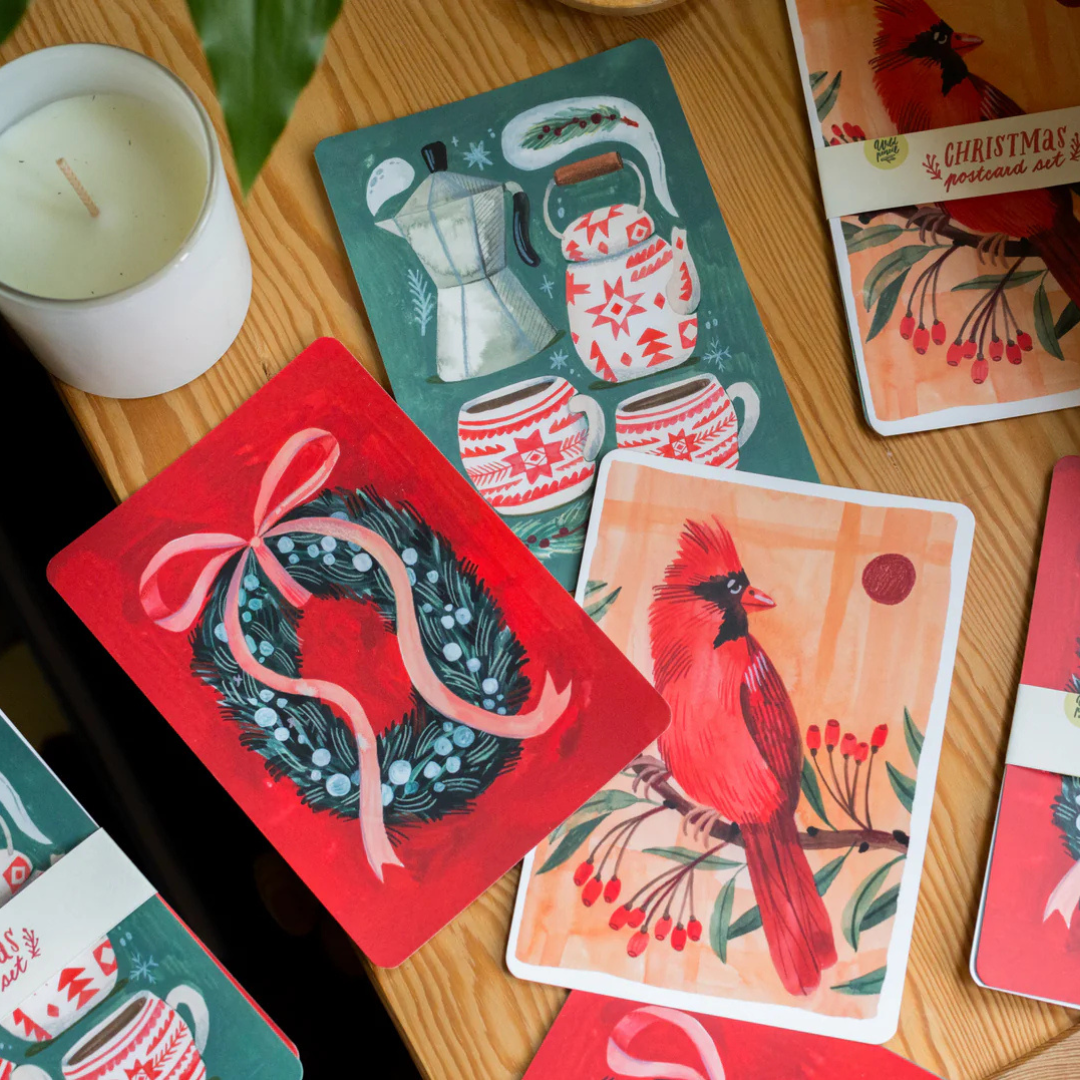 Set de 3 Cartes de Noël - Wild Pencil