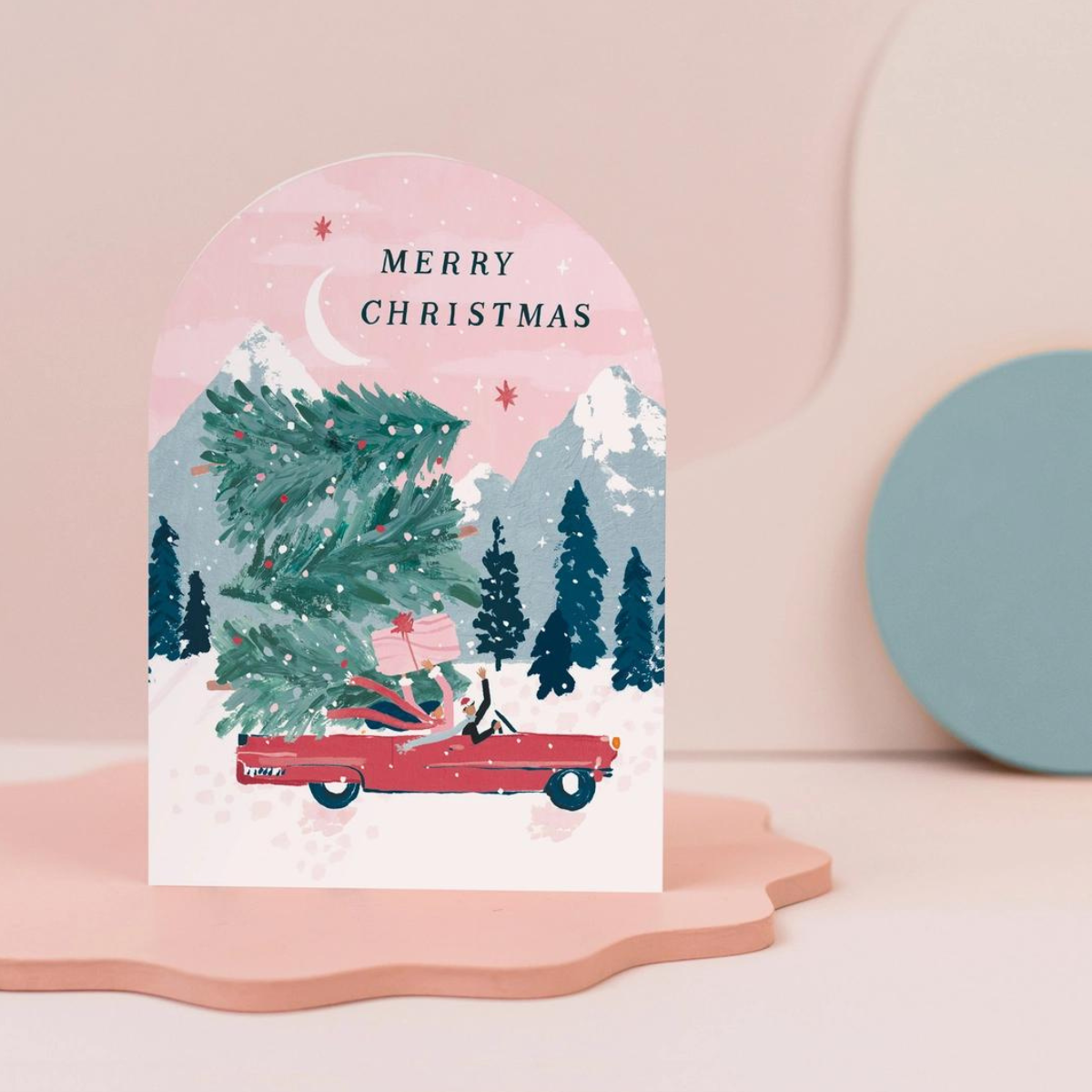Offrez cette jolie carte pour répandre la joie, la chaleur et l'amour qui caractérisent les fêtes de fin d'année.
