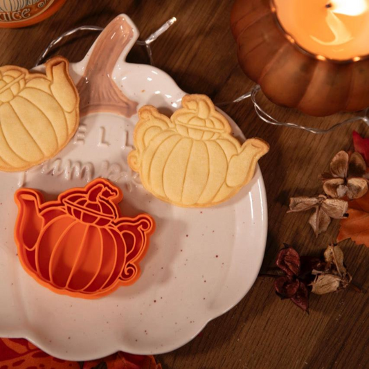 Emporte-pièce Théière Citrouille - Uniberry 3D