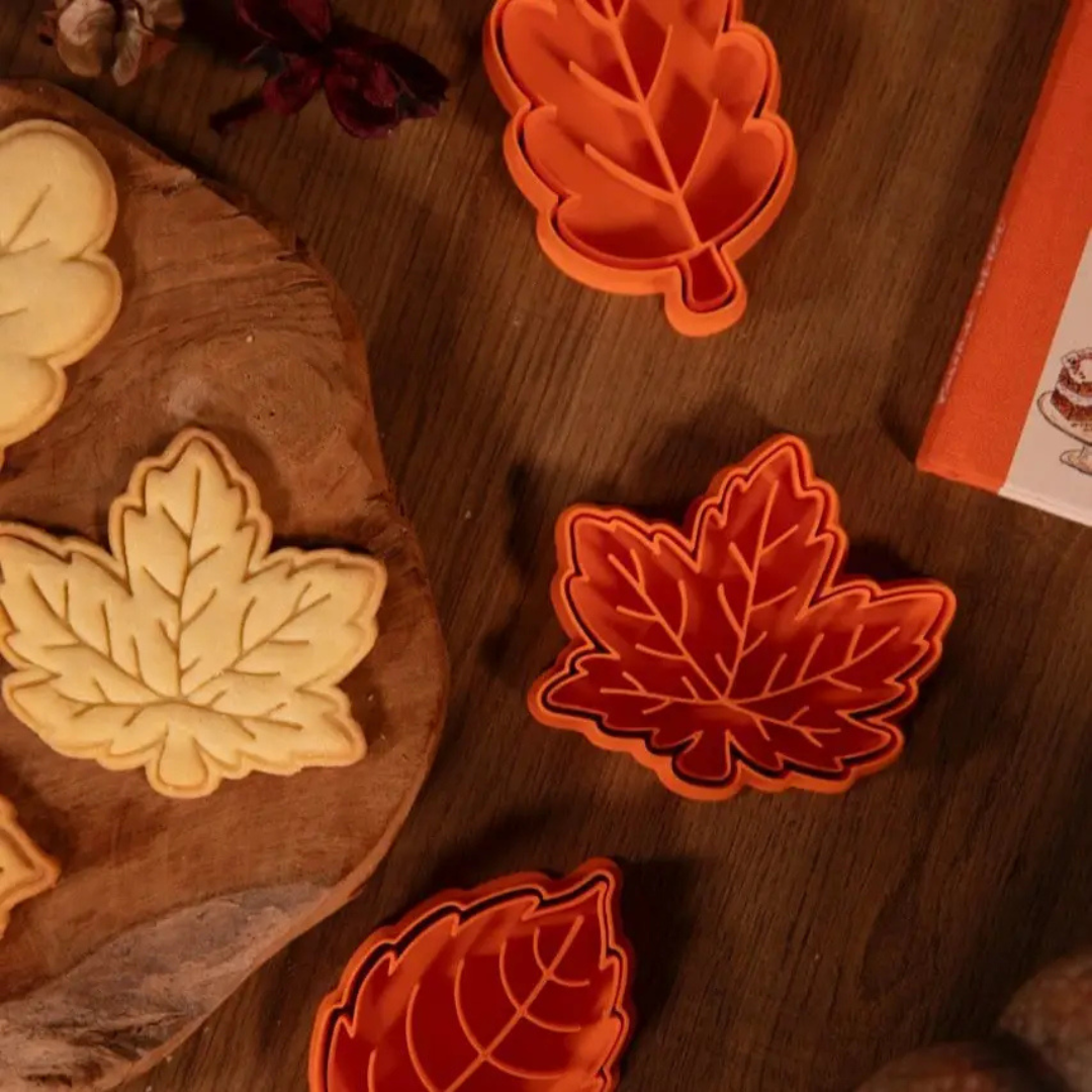 Emporte-pièces Feuilles Automne x3 - Uniberry 3D