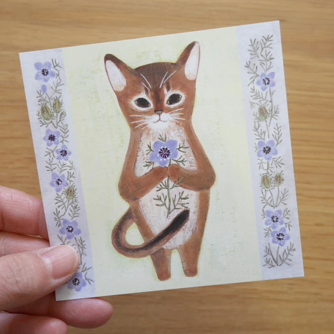 Ensemble de 50 feuilles Chat 4legs