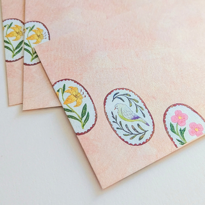 Enveloppes Birds Song - Midori Asano