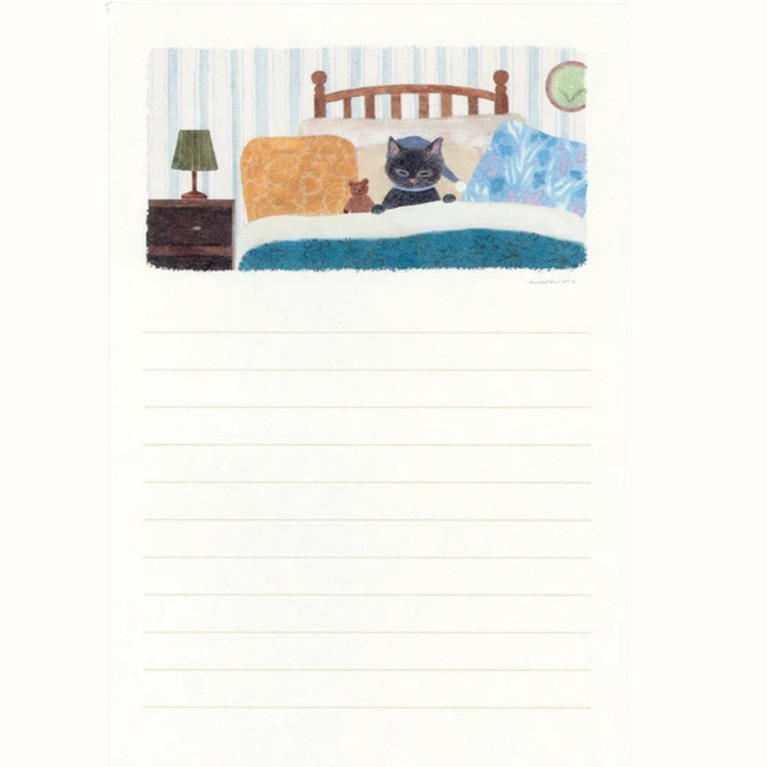 Bloc de 24 Feuilles Chat Nb Co.