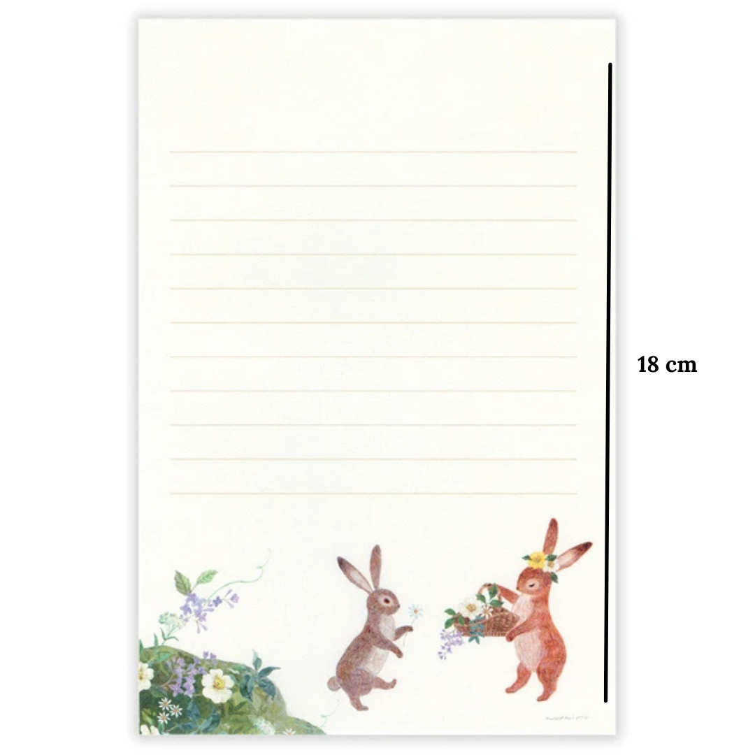 Bloc de 24 Feuilles Lapin Nb Co.