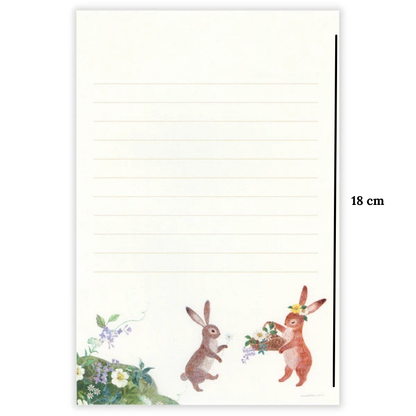 Bloc de 24 Feuilles Lapin Nb Co.