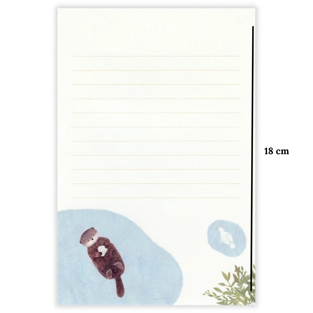 Bloc de 24 Feuilles Loutre Nb Co.