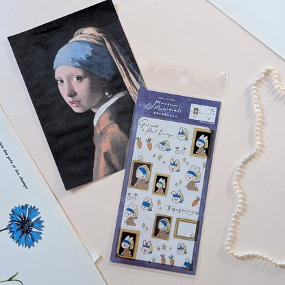 Furukawa Shiko Stickers La Jeune Fille à la Perle