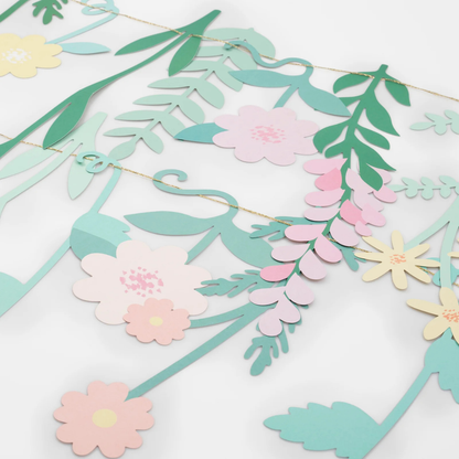 Fleur en Papier à suspendre