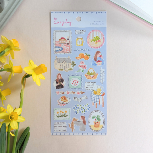 Stickers Journée Paisible Mind Wave