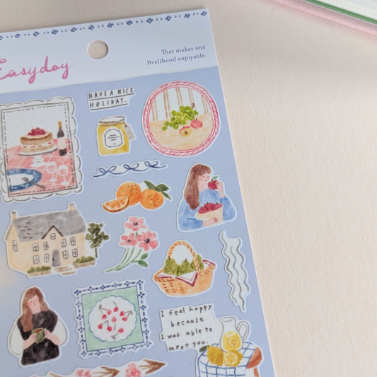 Stickers Journée Paisible Mind Wave