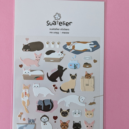 Stickers Suatelier Chats