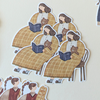 Pochette Stickers Les Demoiselles du Cottage Mind Wave