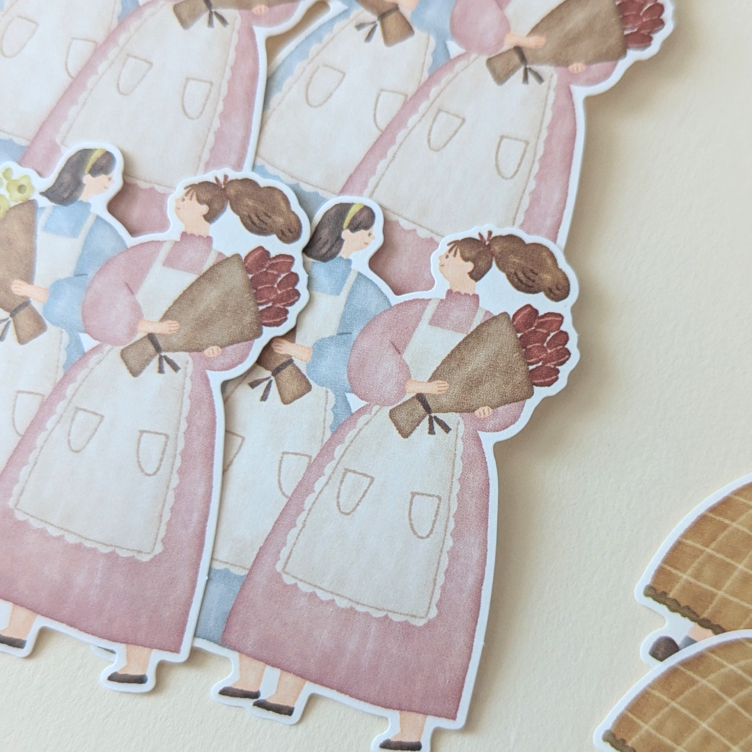 Pochette Stickers Les Demoiselles du Cottage Mind Wave