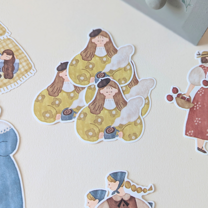 Pochette Stickers Les Demoiselles du Cottage Mind Wave