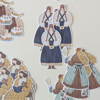 Pochette Stickers Les Demoiselles du Cottage Mind Wave