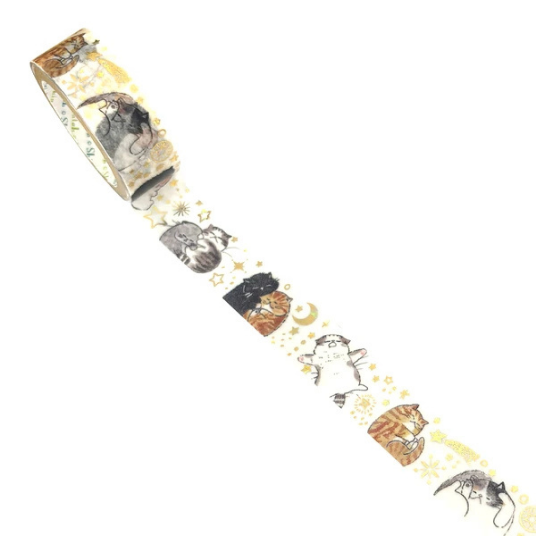 Masking Tape La Sieste des Chats Shinzi Katoh