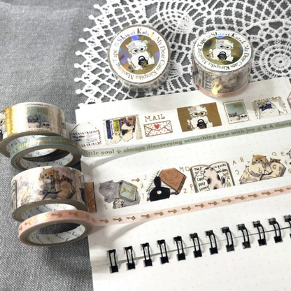2 Masking Tapes Chats Lecteurs Shinzi Katoh
