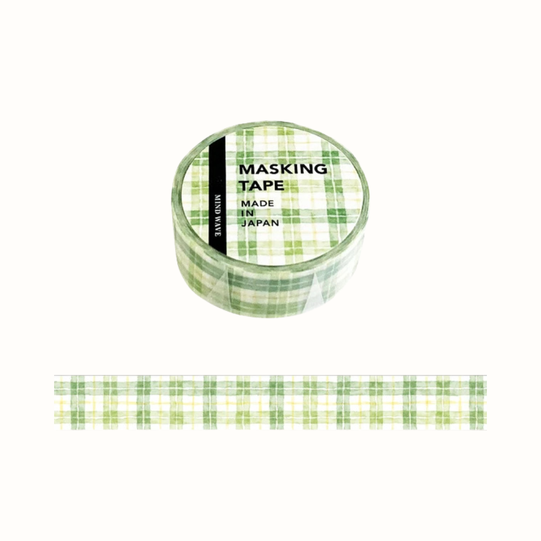 Masking Tape Vichy Vert