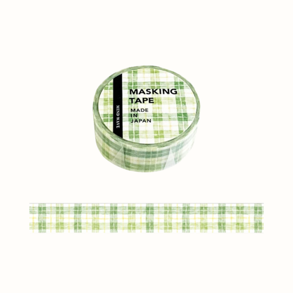 Masking Tape Vichy Vert
