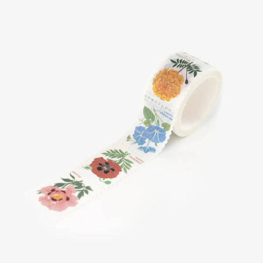 Masking Tape Timbres Fleurs