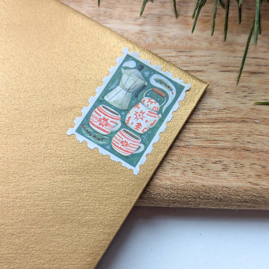 Masking Tape Timbres de Noël - Wild Pencil
