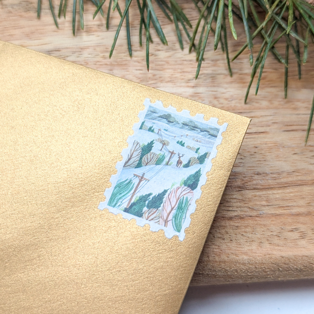Masking Tape Timbres de Noël - Wild Pencil