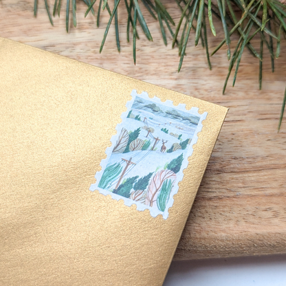 Masking Tape Timbres de Noël - Wild Pencil