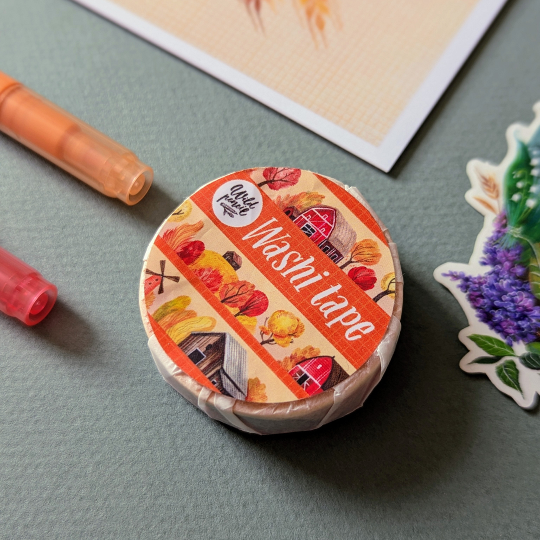 Masking Tape Été Indien - Wild Pencil