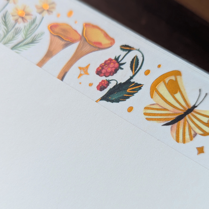 Masking Tape Forêt Dorée - Wild Pencil