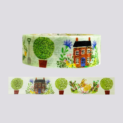 Shinzi Katoh Masking Tape Jardin Fleuri