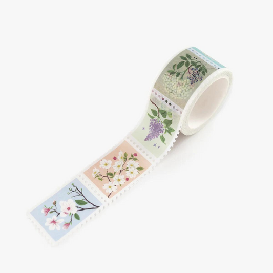 Masking Tape Arbres en Fleur