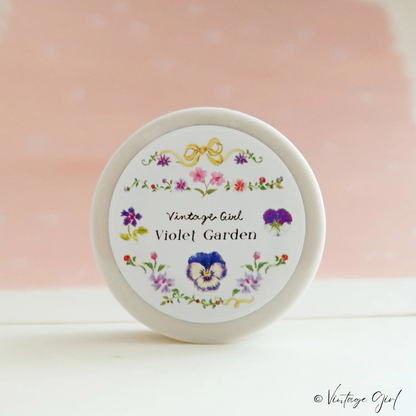 Masking Tape Violet Garden Vintage Girl