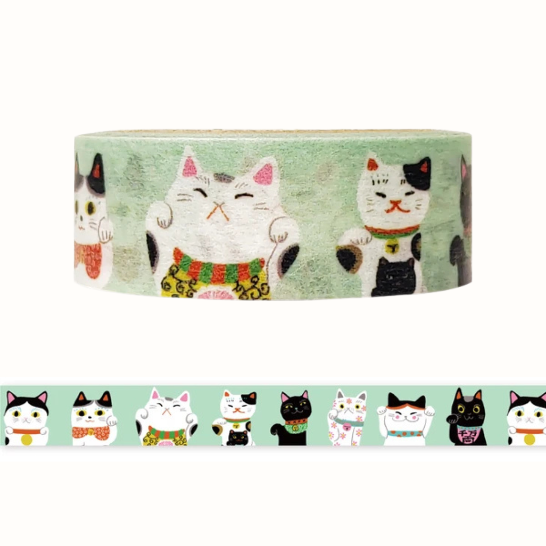 Masking Tape Shinzi Katoh Maneki Neko